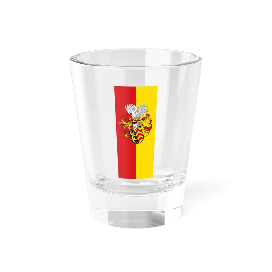 Flagge Stadt Hanau (Germany) Shot Glass 1.5oz 1.5oz - Go Mug Yourself