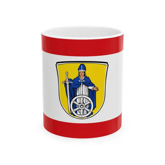 Flagge Steinheim Main (Germany) White Coffee Mug 11oz - Go Mug Yourself