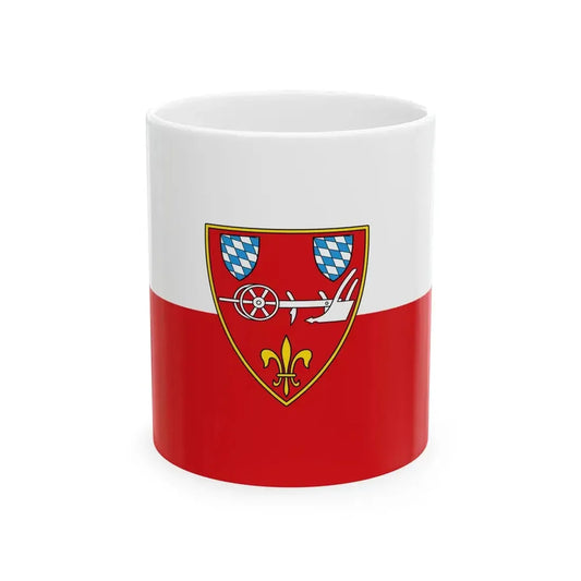 Flagge Straubing (Germany) White Coffee Mug 11oz - Go Mug Yourself
