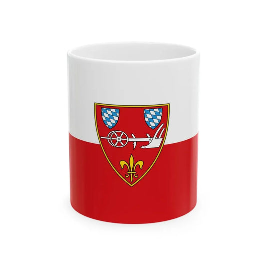 Flagge Straubing (Germany) White Coffee Mug 11oz - Go Mug Yourself