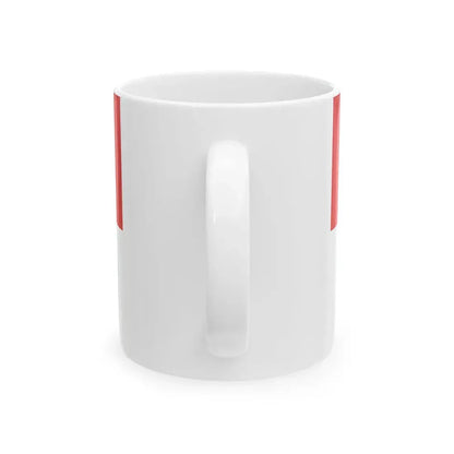 Flagge Stuttgart-Feuerbach (Germany) White Coffee Mug - Go Mug Yourself