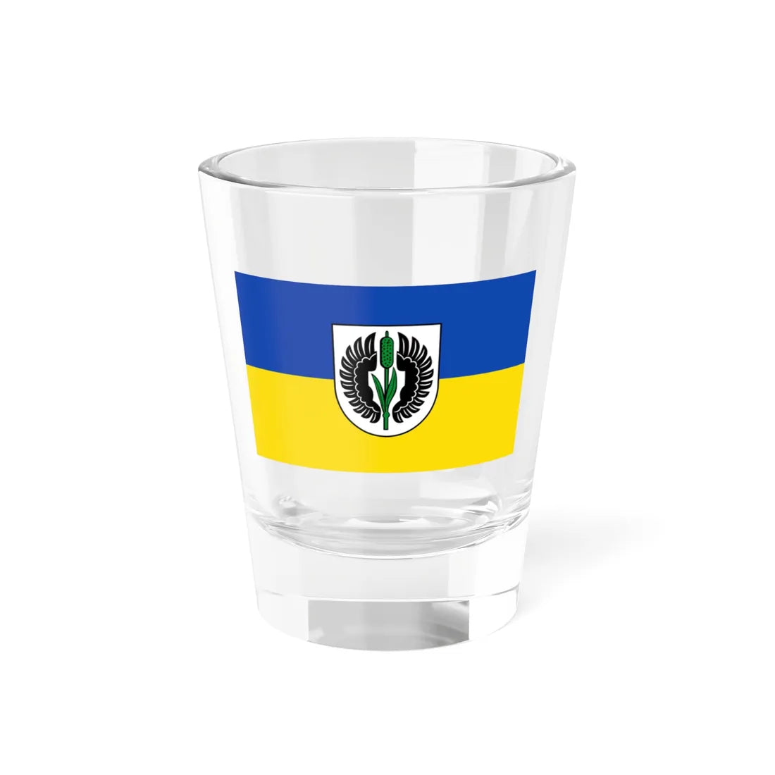 Flagge Stuttgart-Rohr (Germany) Shot Glass 1.5oz 1.5oz - Go Mug Yourself
