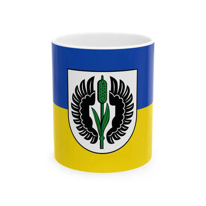 Flagge Stuttgart-Rohr (Germany) White Coffee Mug 11oz - Go Mug Yourself