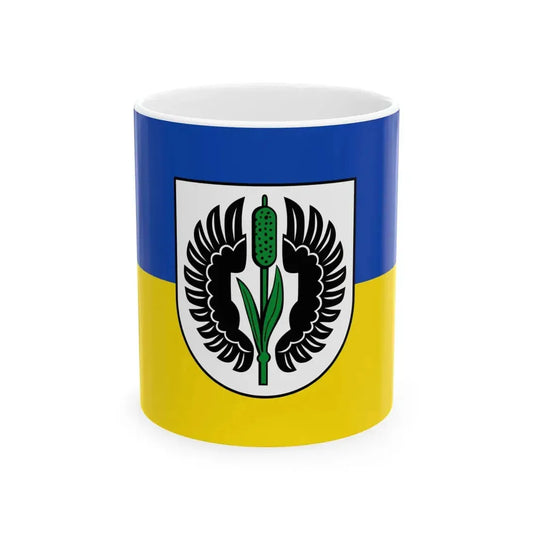 Flagge Stuttgart-Rohr (Germany) White Coffee Mug 11oz - Go Mug Yourself