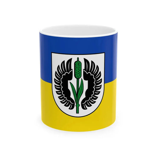 Flagge Stuttgart-Rohr (Germany) White Coffee Mug 11oz - Go Mug Yourself