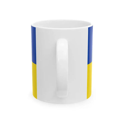 Flagge Stuttgart-Rohr (Germany) White Coffee Mug - Go Mug Yourself