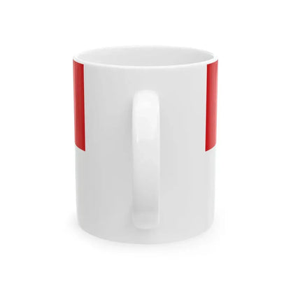Flagge Stuttgart-Vaihingen Stadtteil (Germany) White Coffee Mug - Go Mug Yourself