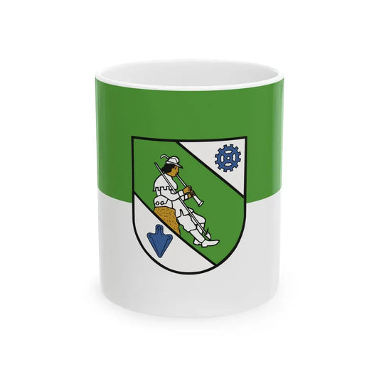 Flagge Stuttgart-Zuffenhausen (Germany) White Coffee Mug 11oz - Go Mug Yourself
