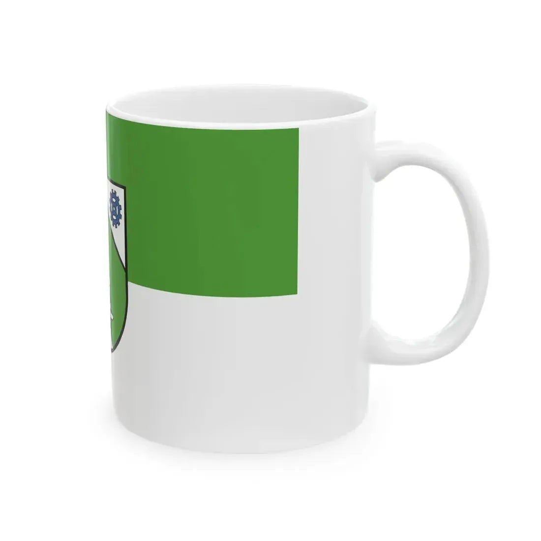 Flagge Stuttgart-Zuffenhausen (Germany) White Coffee Mug - Go Mug Yourself