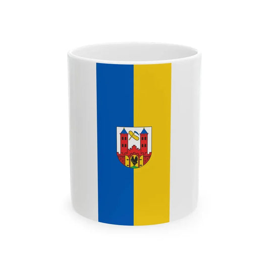 Flagge Suhl (Germany) White Coffee Mug 11oz - Go Mug Yourself