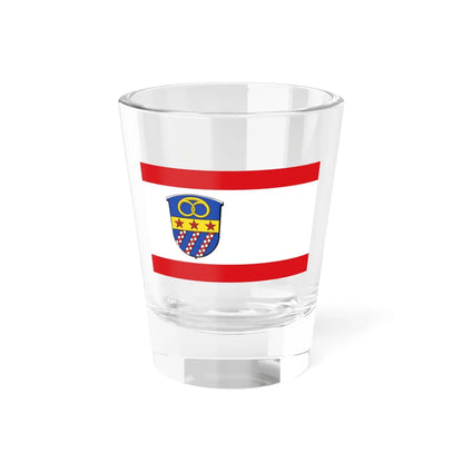 Flagge Traisa (Germany) Shot Glass 1.5oz 1.5oz - Go Mug Yourself
