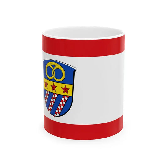 Flagge Traisa (Germany) White Coffee Mug 11oz - Go Mug Yourself