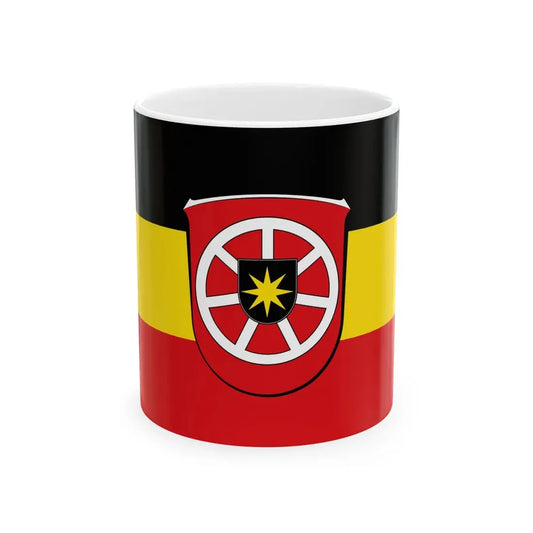 Flagge Twistetal (Germany) White Coffee Mug 11oz - Go Mug Yourself