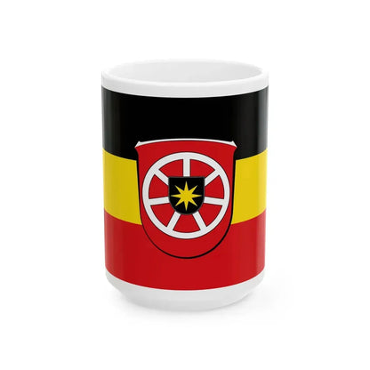 Flagge Twistetal (Germany) White Coffee Mug 15oz - Go Mug Yourself