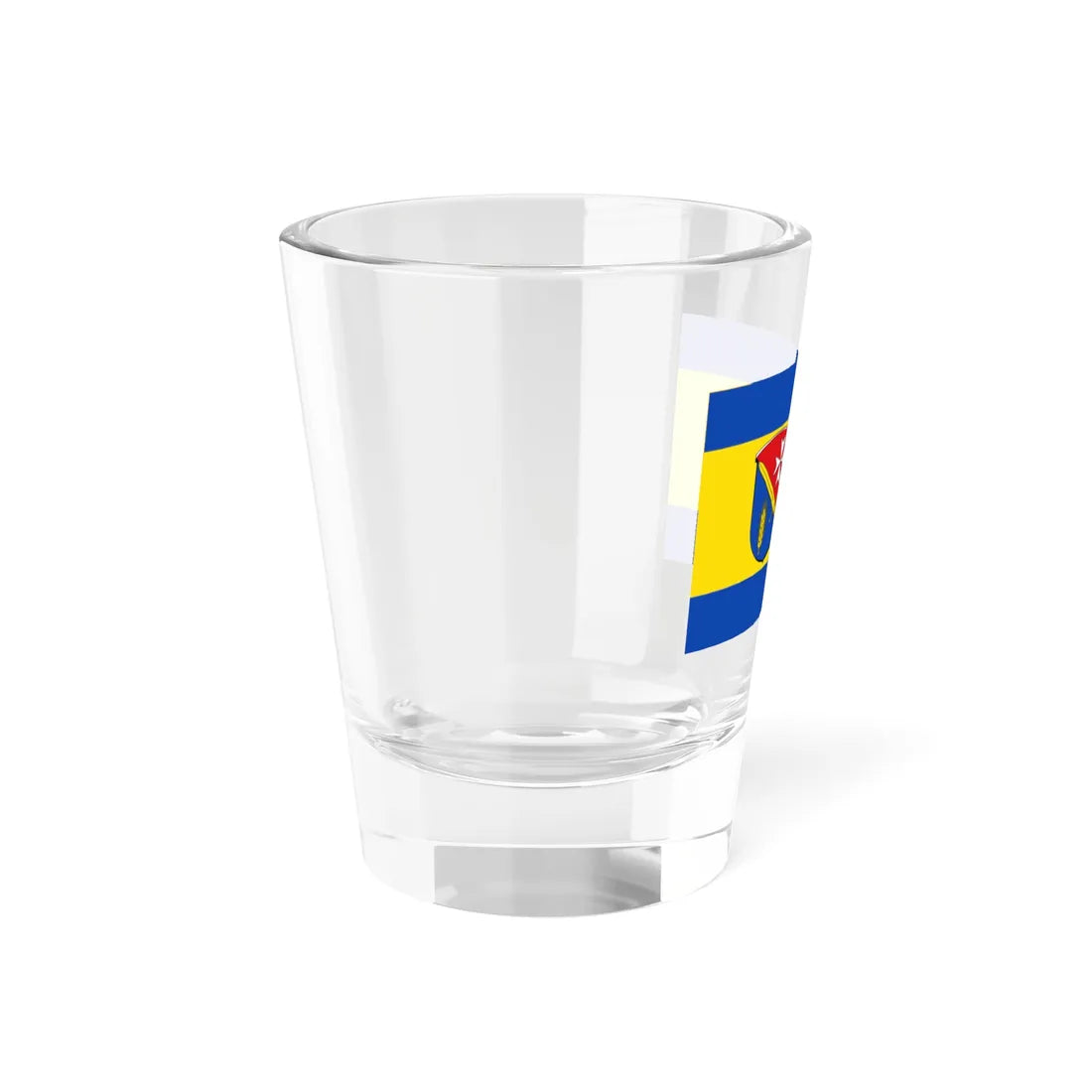 Flagge Udenhausen Grebenau (Germany) Shot Glass 1.5oz - Go Mug Yourself