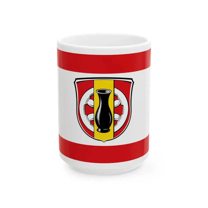 Flagge Urberach (Germany) White Coffee Mug 15oz - Go Mug Yourself