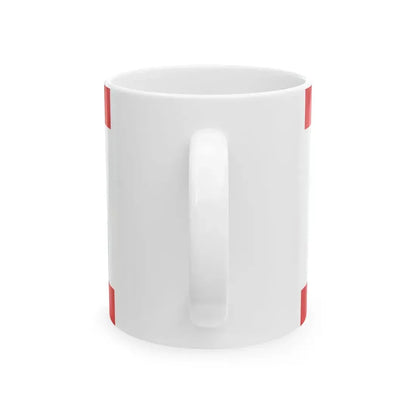 Flagge Urberach (Germany) White Coffee Mug - Go Mug Yourself