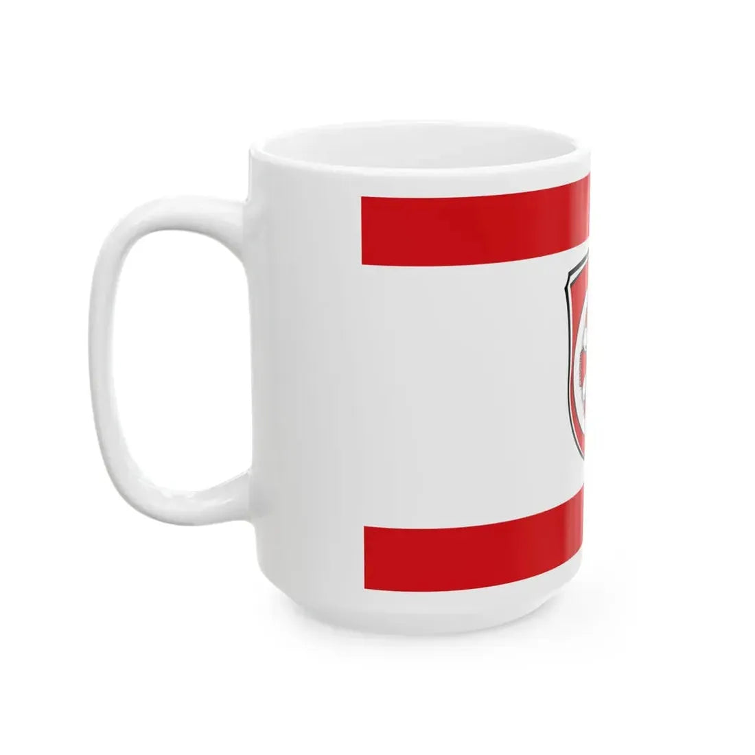 Flagge Urberach (Germany) White Coffee Mug - Go Mug Yourself