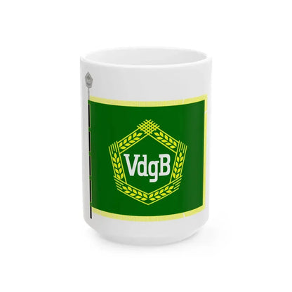 Flagge VdgB (Germany) White Coffee Mug 15oz - Go Mug Yourself