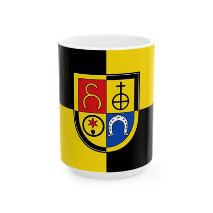 Flagge VG Bellheim (Germany) White Coffee Mug 15oz - Go Mug Yourself