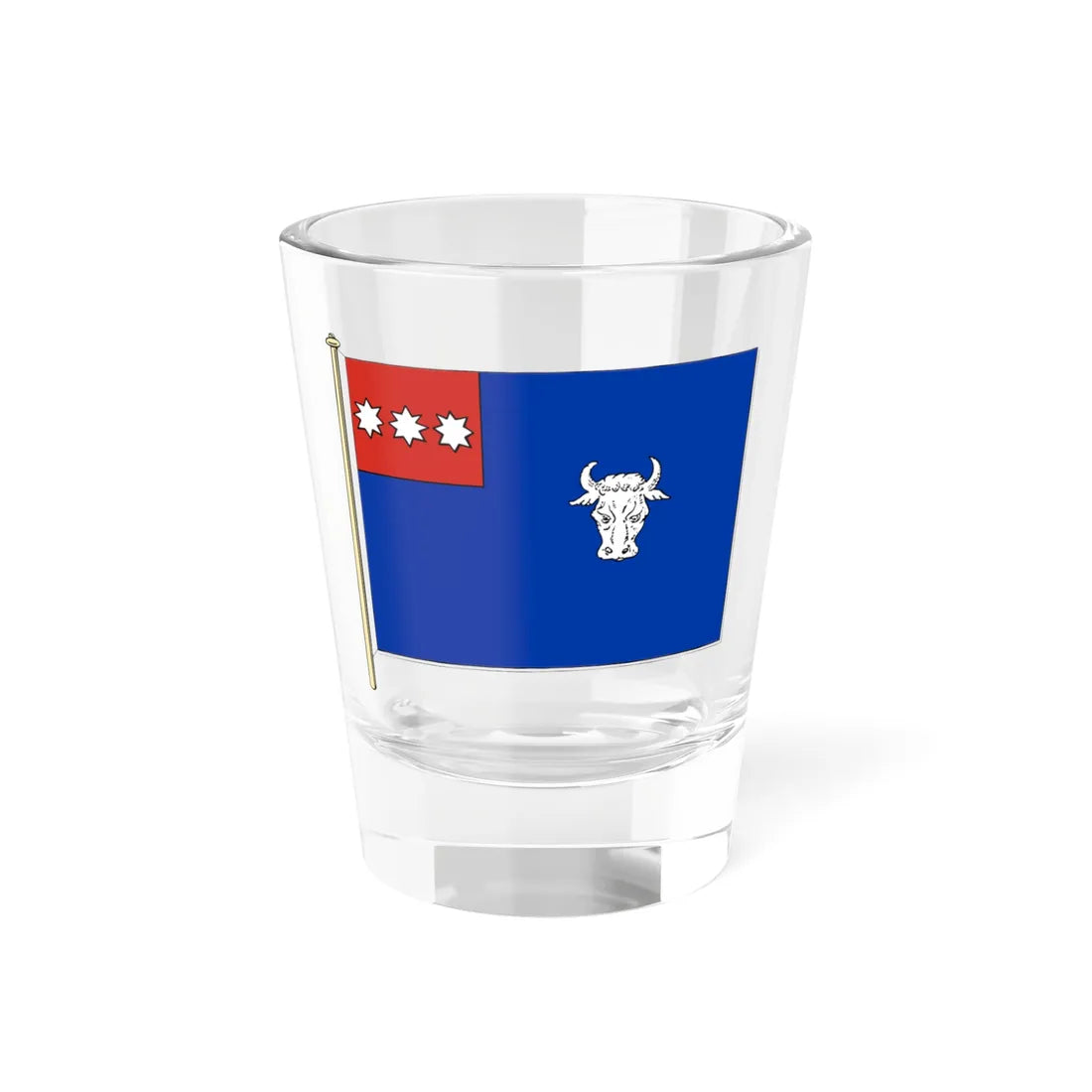 Flagge von Moldawien 1858 Shot Glass 1.5oz 1.5oz - Go Mug Yourself