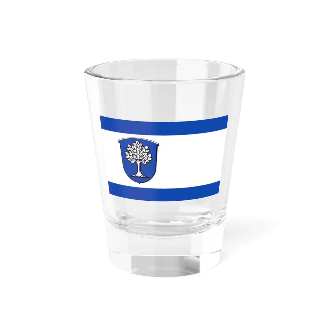 Flagge Wachenbuchen (Germany) Shot Glass 1.5oz 1.5oz - Go Mug Yourself