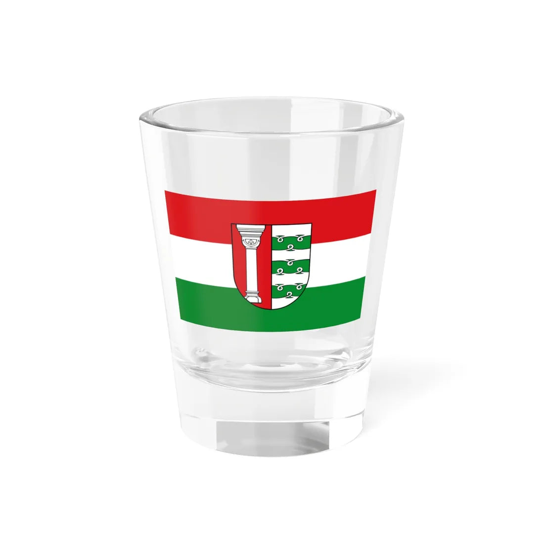 Flagge Wahlsburg (Germany) Shot Glass 1.5oz 1.5oz - Go Mug Yourself
