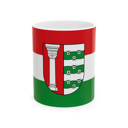 Flagge Wahlsburg (Germany) White Coffee Mug 11oz - Go Mug Yourself