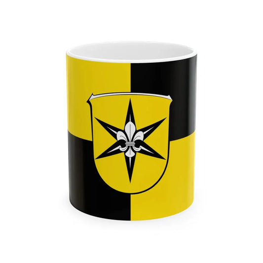 Flagge Waldeck am Edersee 2 (Germany) White Coffee Mug 11oz - Go Mug Yourself