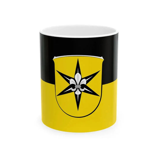 Flagge Waldeck am Edersee (Germany) White Coffee Mug 11oz - Go Mug Yourself