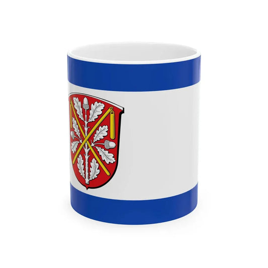 Flagge Walldorf Hessen (Germany) White Coffee Mug 11oz - Go Mug Yourself