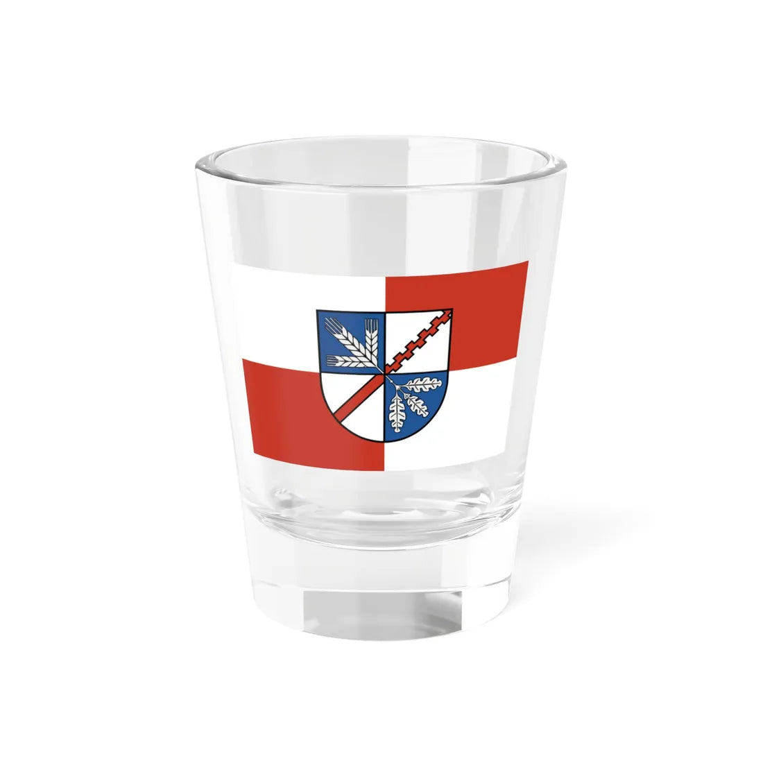 Flagge Wankendorf (Germany) Shot Glass 1.5oz 1.5oz - Go Mug Yourself
