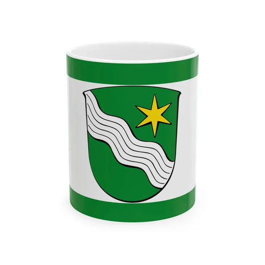 Flagge Wartenberg Hessen (Germany) White Coffee Mug 11oz - Go Mug Yourself