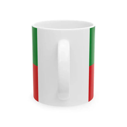 Flagge Weiden in der Oberpfalz (Germany) White Coffee Mug - Go Mug Yourself