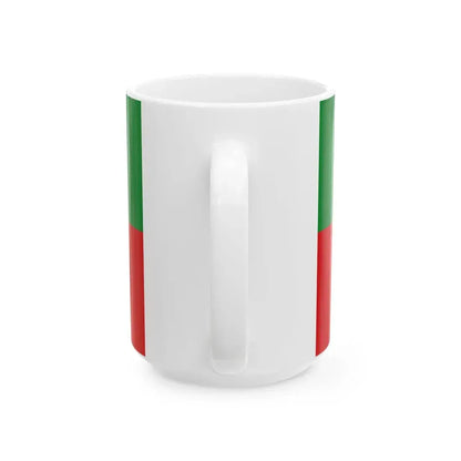Flagge Weiden in der Oberpfalz (Germany) White Coffee Mug - Go Mug Yourself
