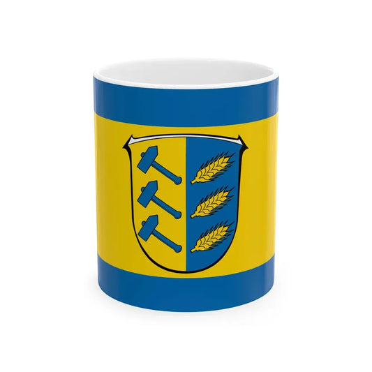 Flagge Weidenhausen (Germany) White Coffee Mug 11oz - Go Mug Yourself