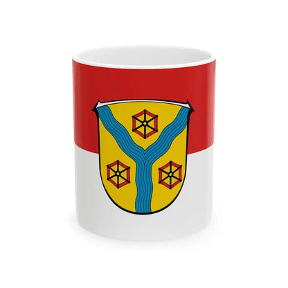 Flagge Weifenbach (Germany) White Coffee Mug 11oz - Go Mug Yourself