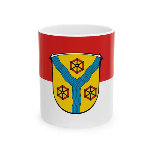Flagge Weifenbach (Germany) White Coffee Mug 11oz - Go Mug Yourself