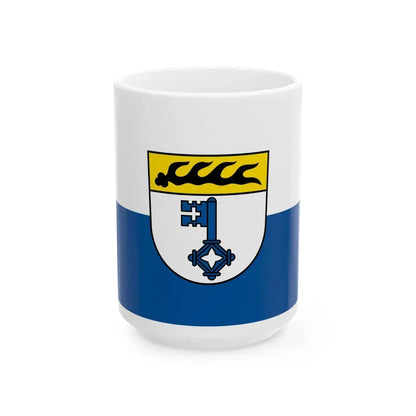 Flagge Weilheim an der Teck (Germany) White Coffee Mug 15oz - Go Mug Yourself