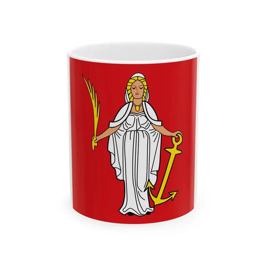 Flagge Westerkappeln (Germany) White Coffee Mug 11oz - Go Mug Yourself
