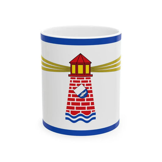 Flagge Westerland Sylt (Germany) White Coffee Mug 11oz - Go Mug Yourself