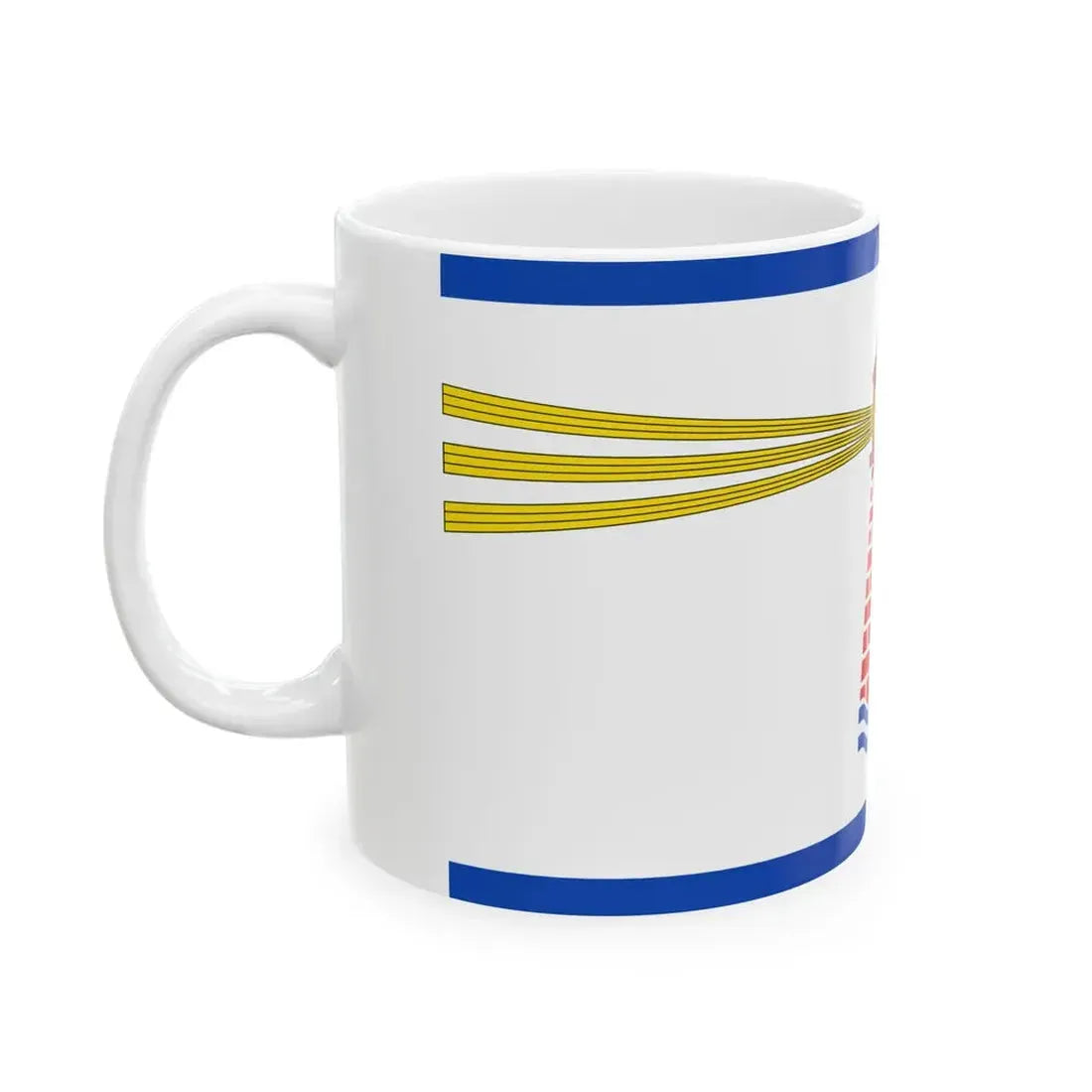 Flagge Westerland Sylt (Germany) White Coffee Mug - Go Mug Yourself