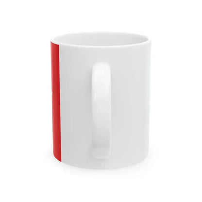 Flagge Witu 1890 laut Voeltzkow (Kenya) White Coffee Mug - Go Mug Yourself