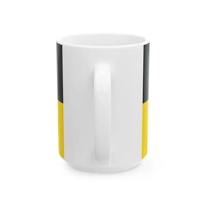 Flagge Wolfschlugen (Germany) White Coffee Mug - Go Mug Yourself