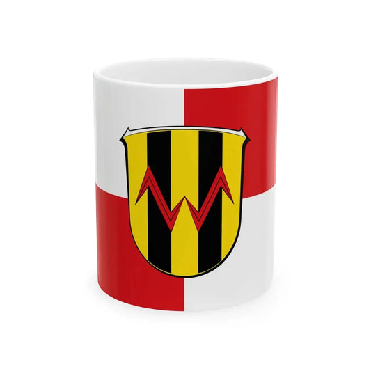 Flagge Wolzhausen (Germany) White Coffee Mug 11oz - Go Mug Yourself