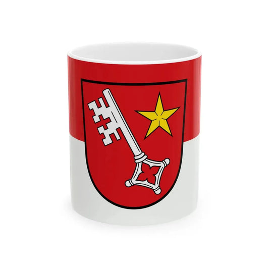Flagge Worms (Germany) White Coffee Mug 11oz - Go Mug Yourself