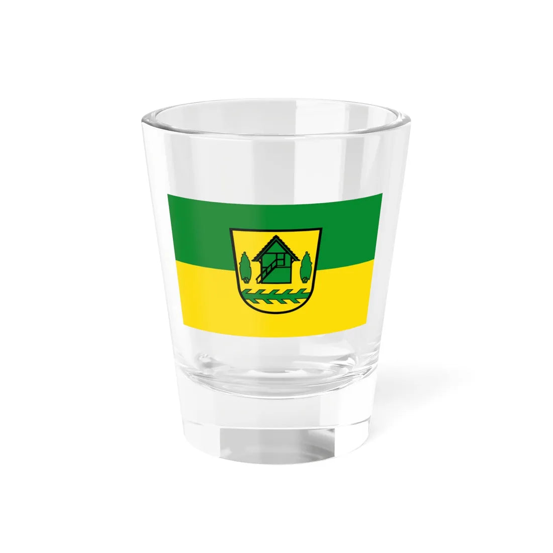 Flagge Wriedel (Germany) Shot Glass 1.5oz 1.5oz - Go Mug Yourself