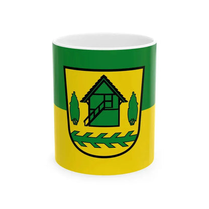 Flagge Wriedel (Germany) White Coffee Mug 11oz - Go Mug Yourself