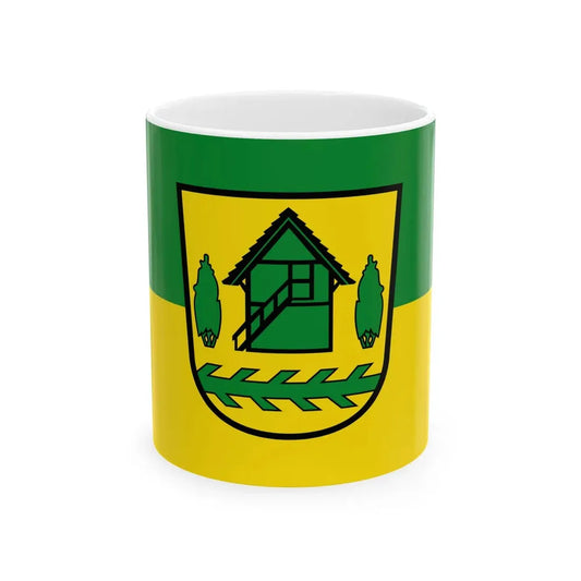 Flagge Wriedel (Germany) White Coffee Mug 11oz - Go Mug Yourself
