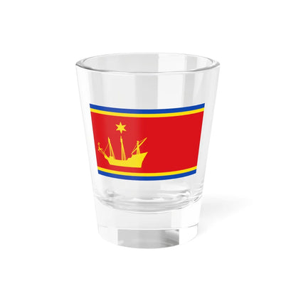 Flagge Wyk auf Foehr (Germany) Shot Glass 1.5oz 1.5oz - Go Mug Yourself